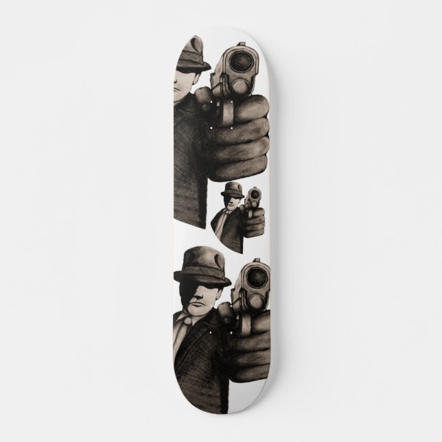 Skateboard Hitman Triptych (Anverso )