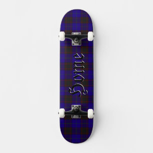 Skateboard Hogar Hume Tartán Patrón Escocés de Cuadros