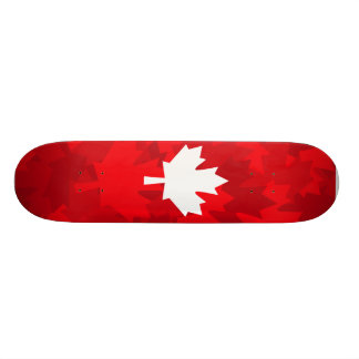 Skateboard Hoja de arce canadiense Camo