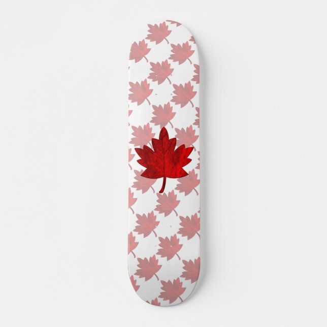 Skateboard Hoja de arce de Canadá por Shirley Taylor (Anverso )