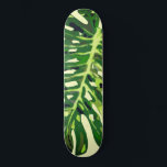 Skateboard Hoja de Monstera Tropical -<br><div class="desc">Hoja de Monstera Tropical</div>