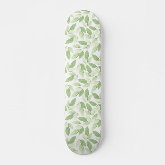 Skateboard Hojas (Anverso )