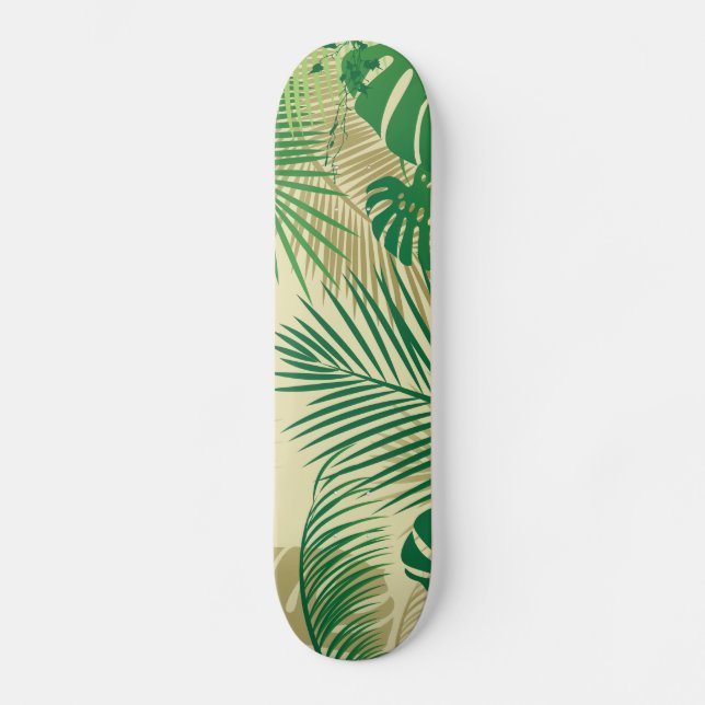 Skateboard Hojas 2 (Anverso)