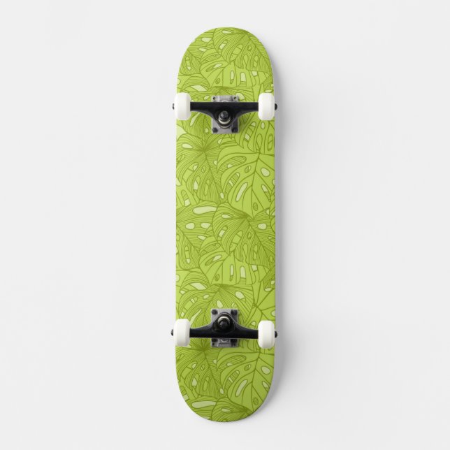 Skateboard Hojas de la palmera (Anverso)