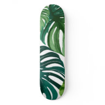 Hojas de Monstera Acuarela