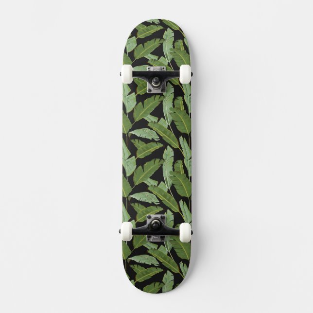 Skateboard Hojas de palma (Anverso)