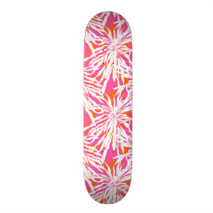 Skateboard Hojas de palma tropicales