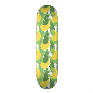 Skateboard Hojas del plátano y modelo de la fruta