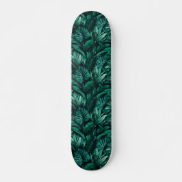 Skateboard Hojas tropicales