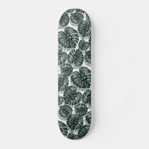Skateboard Hojas tropicales