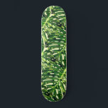 Skateboard Hojas tropicales de Monstera - Viaje verde<br><div class="desc">Hojas tropicales de Monstera</div>