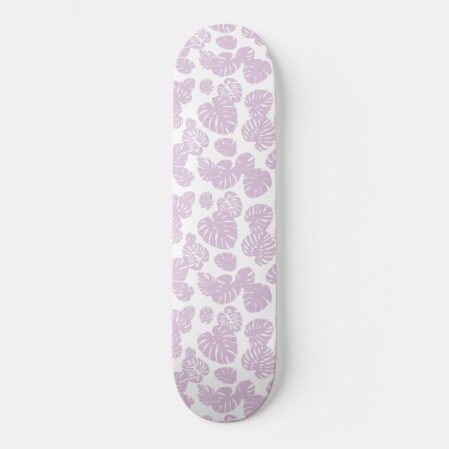 Skateboard Hojas Tropicales Multicolor 10 (Anverso)