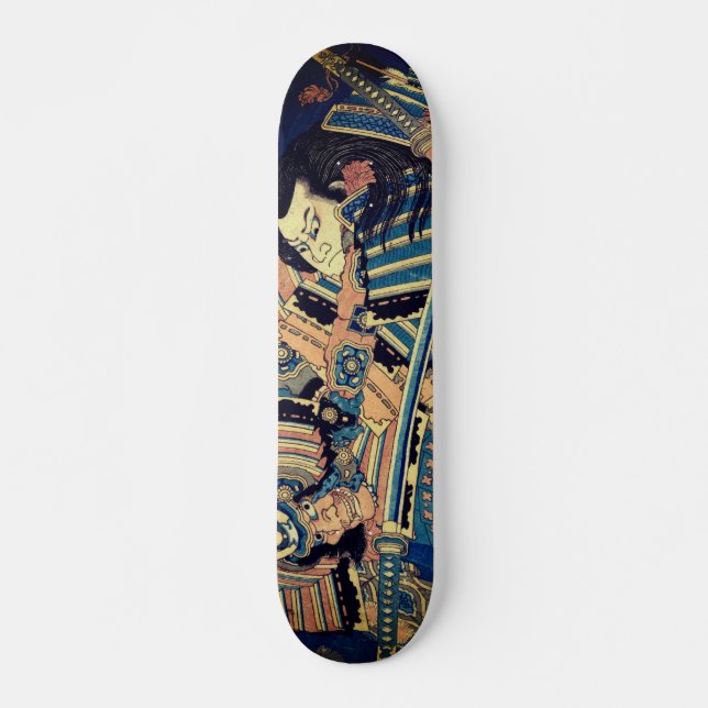 Skateboard Hokusai (Anverso )