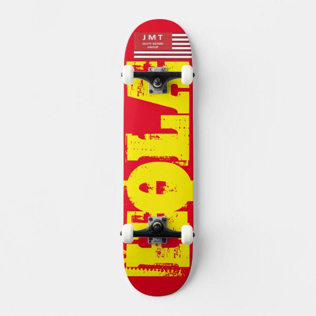 Skateboard HOLA (Anverso)