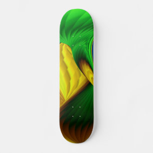 Skateboard ¡Hola primavera y sol! Abstrakt