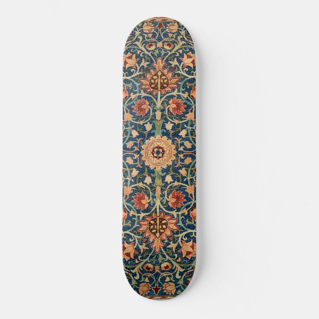 Skateboard Holland Park Design (por William Morris) (Anverso)