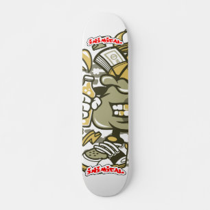 Skateboard Hombre de dinero en efectivo insignificante