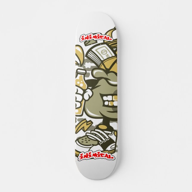Skateboard Hombre de dinero en efectivo insignificante (Anverso )