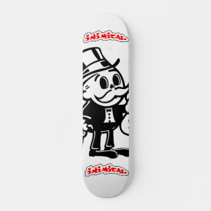 Skateboard Hombre de efectivo hostil