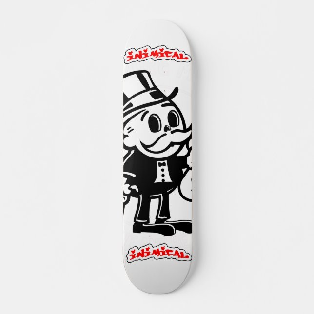 Skateboard Hombre de efectivo hostil (Anverso )