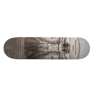 Skateboard Hombre de Vitruvian de Leonardo da Vinci