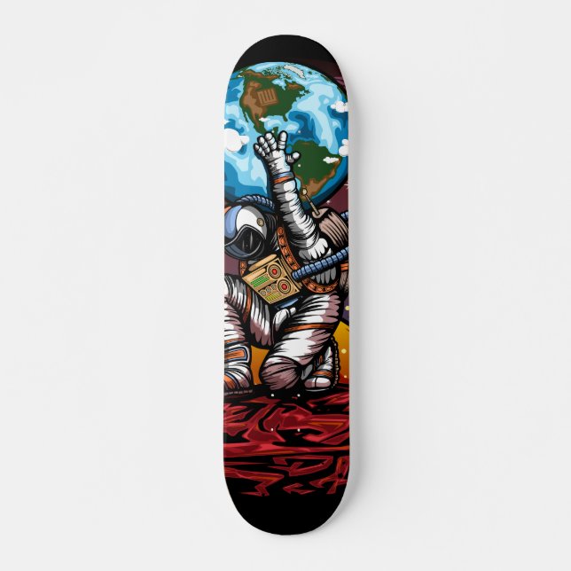 Skateboard Hombre del espacio de Atlas (Anverso )