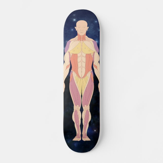 Skateboard Hombre espacial (Anverso)