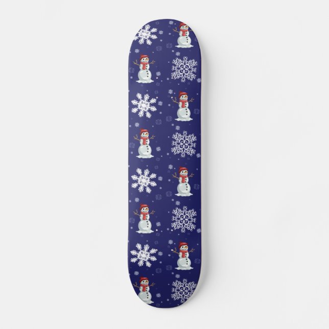 Skateboard Hombres Nevado (Anverso)