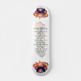 Skateboard Home Blessing Board