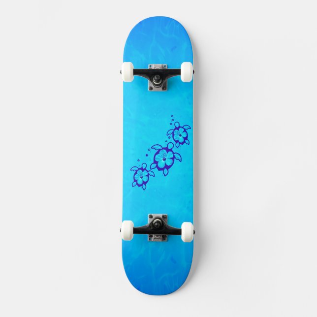 Skateboard Honu hawaiano (Anverso)