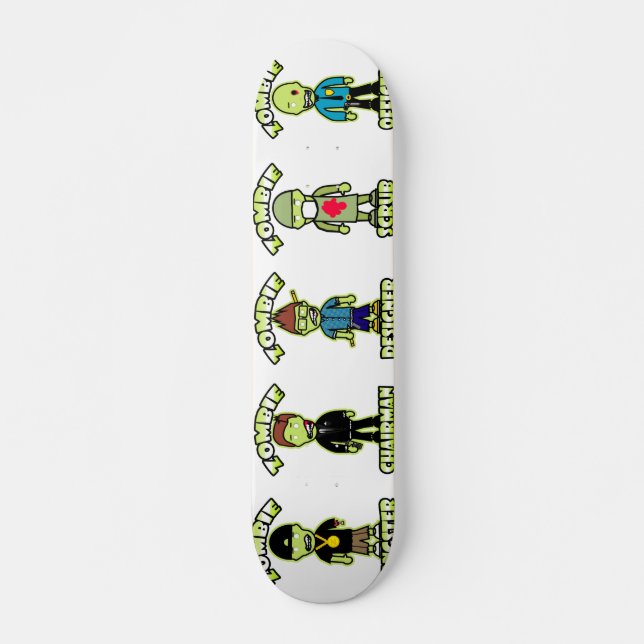 SKATEBOARD HORDA DEL ZOMBI (Anverso )