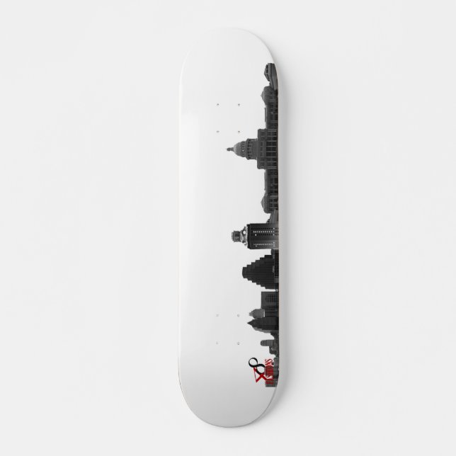 Skateboard Horizonte de Austin (Anverso )