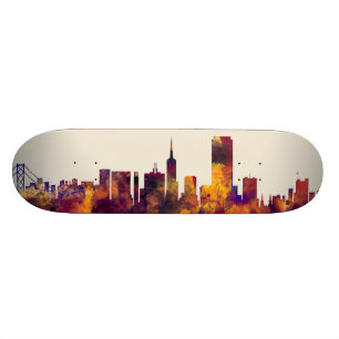 Skateboard Horizonte de la ciudad de San Francisco