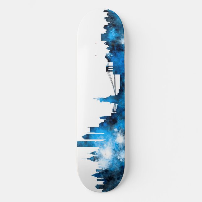 Skateboard Horizonte de Nueva York (Anverso)