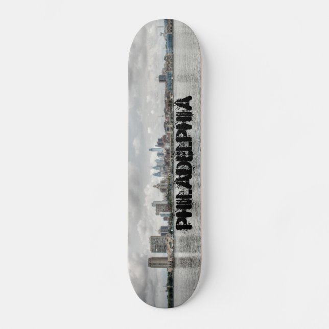 Skateboard Horizonte de Philly (Anverso)