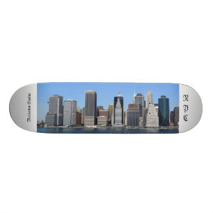 Skateboard Horizonte del Lower Manhattan, New York City