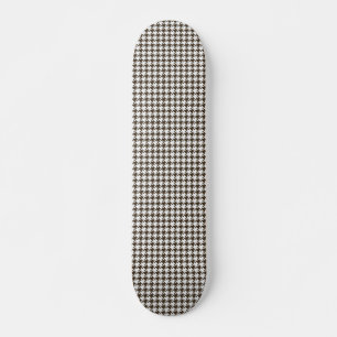 Skateboard Houndstoth Brown Combination de Shirley Taylor