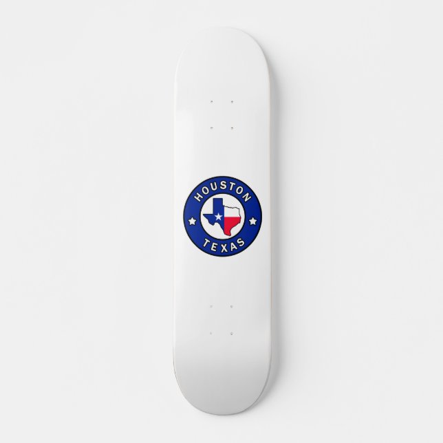 Skateboard Houston Texas (Anverso )