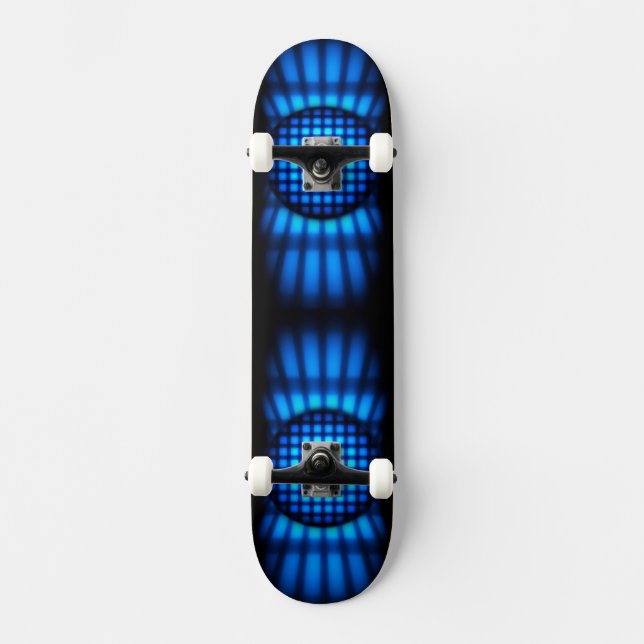 Skateboard "Hoverboard Graphic" de Impulse Azul (Anverso)