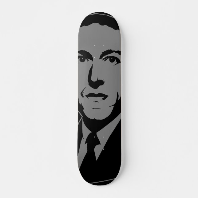 Skateboard HP Lovecraft cthulhu Portrait Skate (Anverso )