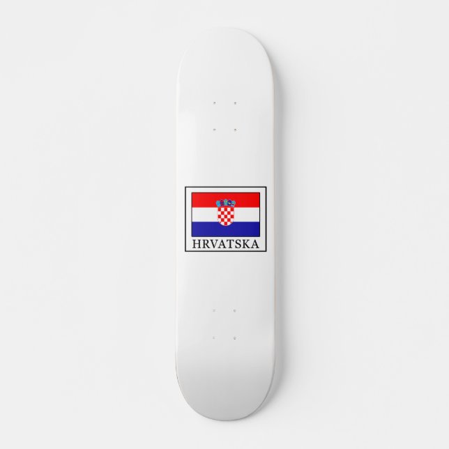 Skateboard Hrvatska (Anverso )