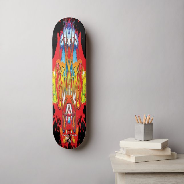 Skateboard Hubba Hubba g-cat Pro (Arte de la pared)