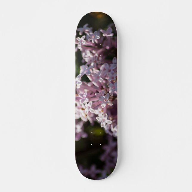 Skateboard Huele esa lila (Anverso )