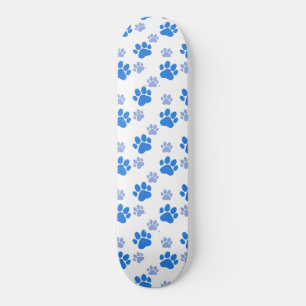 Skateboard Huella de pata de perro Amante de animales simples