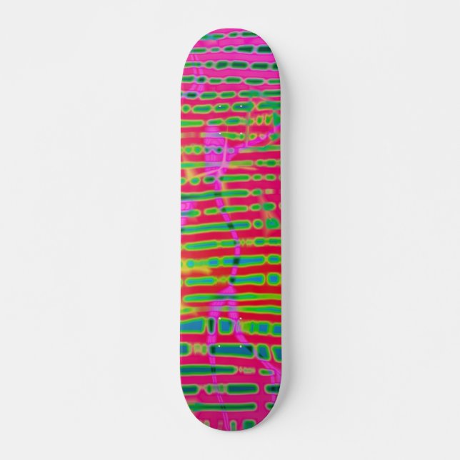 Skateboard Huella digital de Dios - II (Anverso )