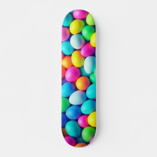 Skateboard Huevo de Pascua/Primavera de colores vivos
