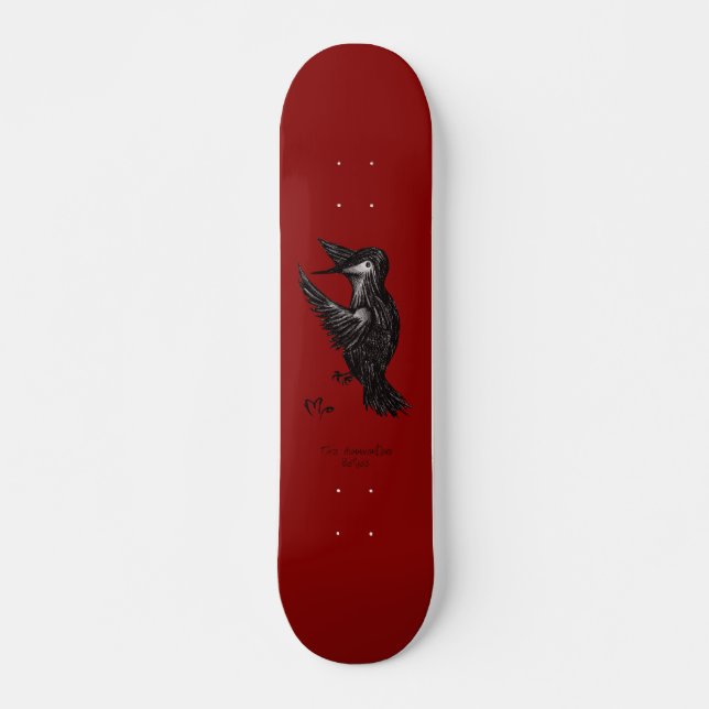 Skateboard Hummingbird (Anverso )