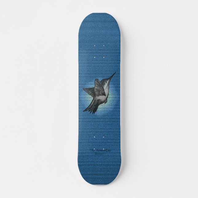 Skateboard Hummingbird - logo deck copybhu (Anverso )