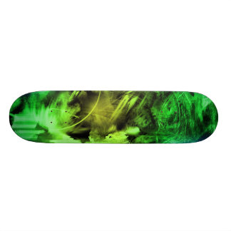 Skateboard Humo verde