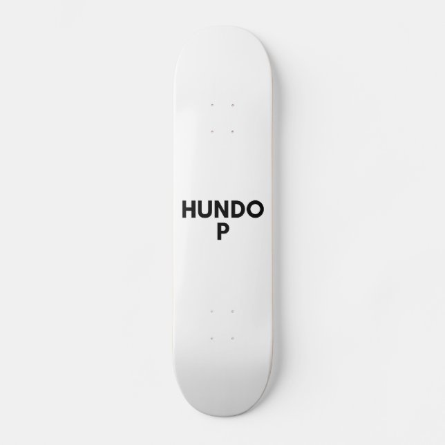 Skateboard hundir p (Anverso)
